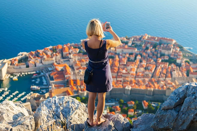 Vista panorámica de Dubrovnik