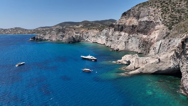 Cliffs of Antiparos