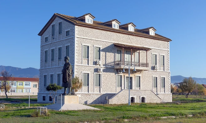 Messolonghi, the house where Lord Byron lived until his death in 1824