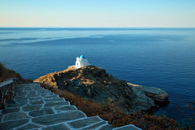 Sifnos church of the seven martyrs