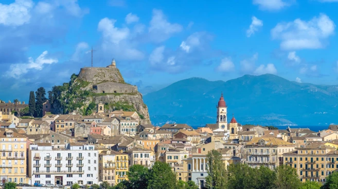 Corfu skyline