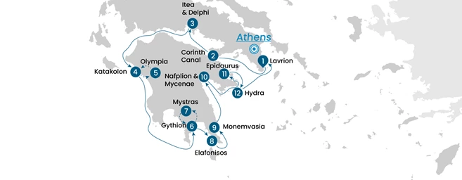 Greece’s UNESCO Treasures Cruise