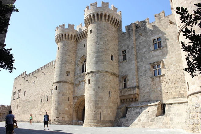 Rhodes fortress entrance