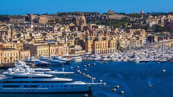 Valletta harbour