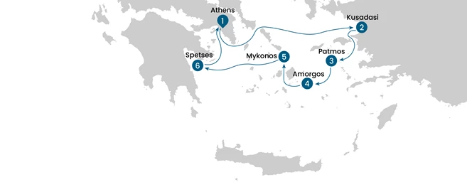 Northern Cyclades: A Sailing Adventure with Star Clipper