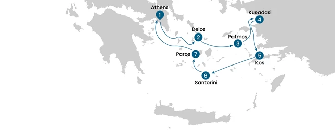 Greek Islands & Turkish Coastlines