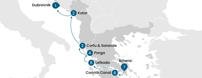 Adriatic and Ionian Elegance Cruise