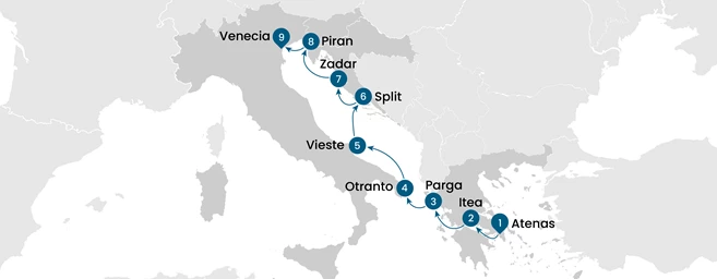 Mediterranean Elegance: Athens to Venice