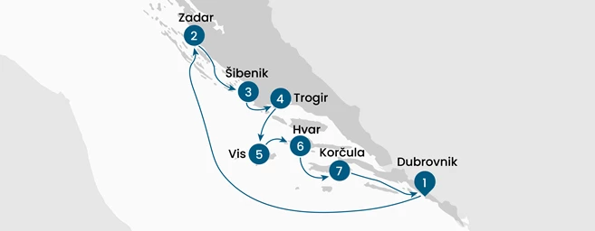 Adriatic Coastal Discovery: Dubrovnik Roundtrip