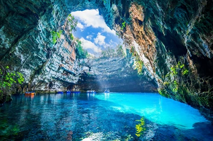 Cueva de Melissani en Cefalonia